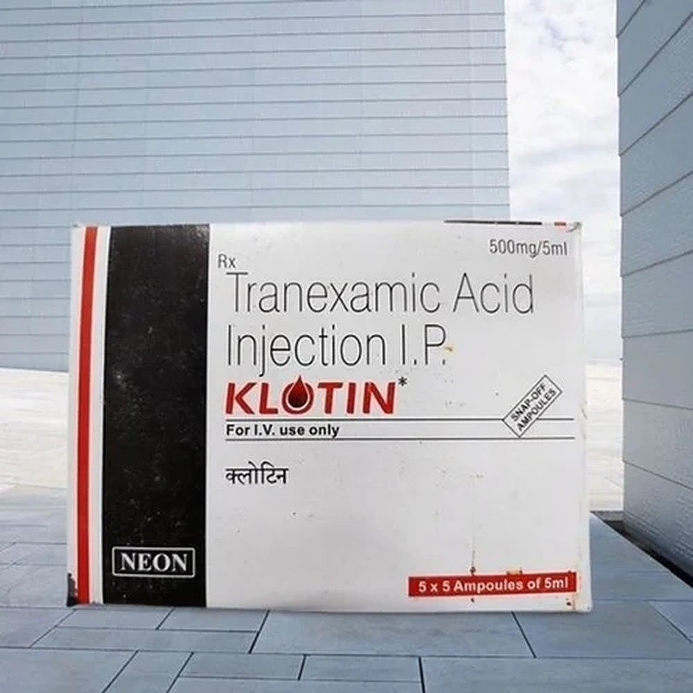 Klotin 500mg / 5ml, Tranexamic Acid Injection