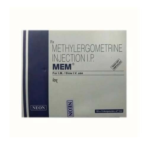 Mem Methylergometrine 0.2mg Injection