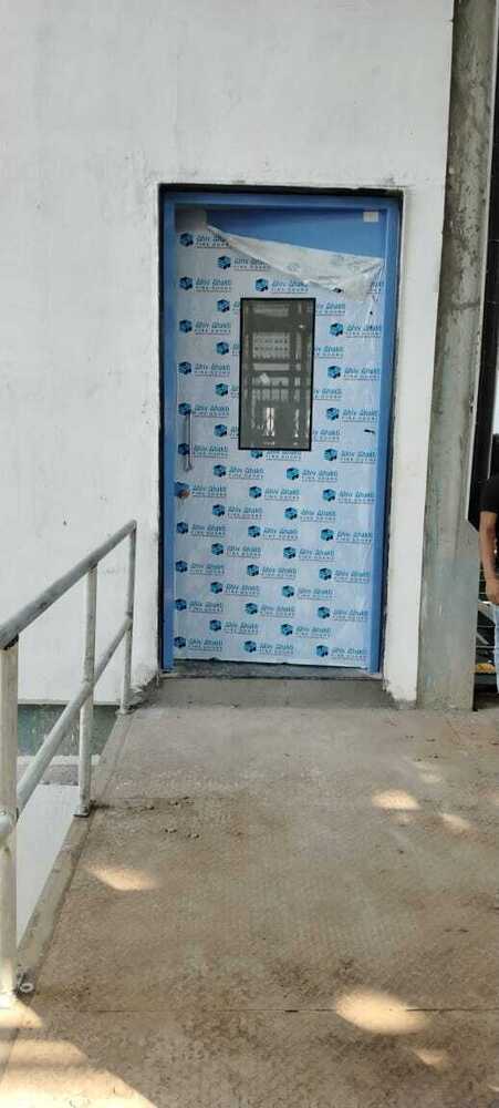 Mild Steel Emergency Fire Exit Door Application: Commercial