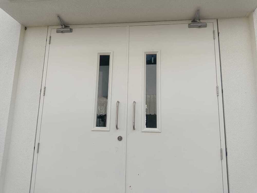 Mild Steel Emergency Fire Exit Door Application: Commercial