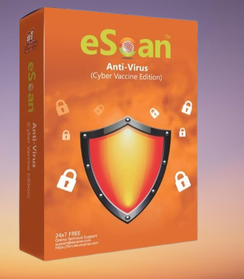 EScan Aniti-Virus with Total Security Software for Computer, Laptop