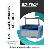 Co2 Laser Cutting Machine - Acrylic, Metal | 1300x900 Mm, High-performance Cnc Control, Automatic, White Finish