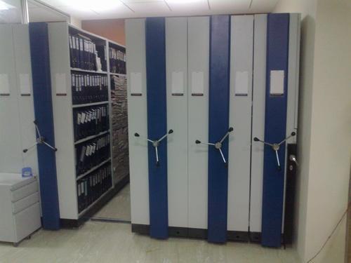 Compactor Movable Shelving System - Color: White