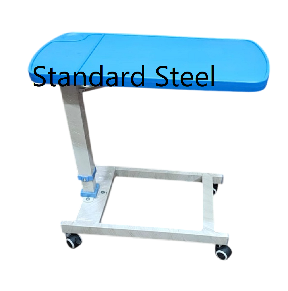 Hospital Cardiac Overbed Table