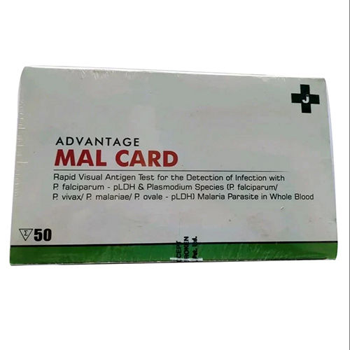 Malaria Card - Material: Plastic