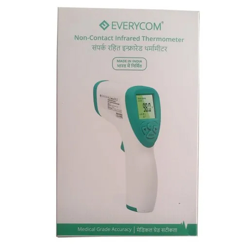 Non Contact Infrared Thermometer - Color: White