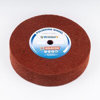 Metal polishing wheel