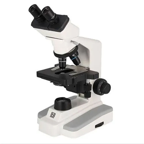 Lab Microscope Binocular - Color: White