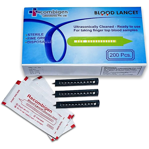 Steel Blood Lancet - Usage: Hospital