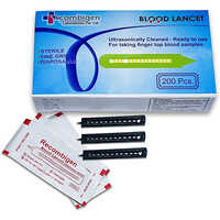 Steel Blood Lancet - Stainless Steel, Disposable Use , Multiple Applications In Hospitals And Clinics , Sterilized And Durable Design