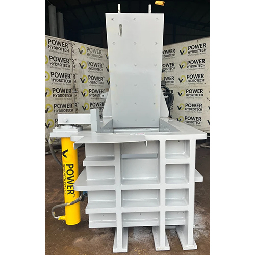 Portable Scrap Baling Press Machine - Color: Grey