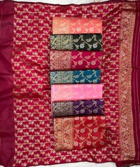 Soft lichi silk saree cloth