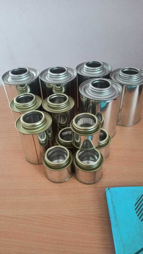 Round Metal tin Container