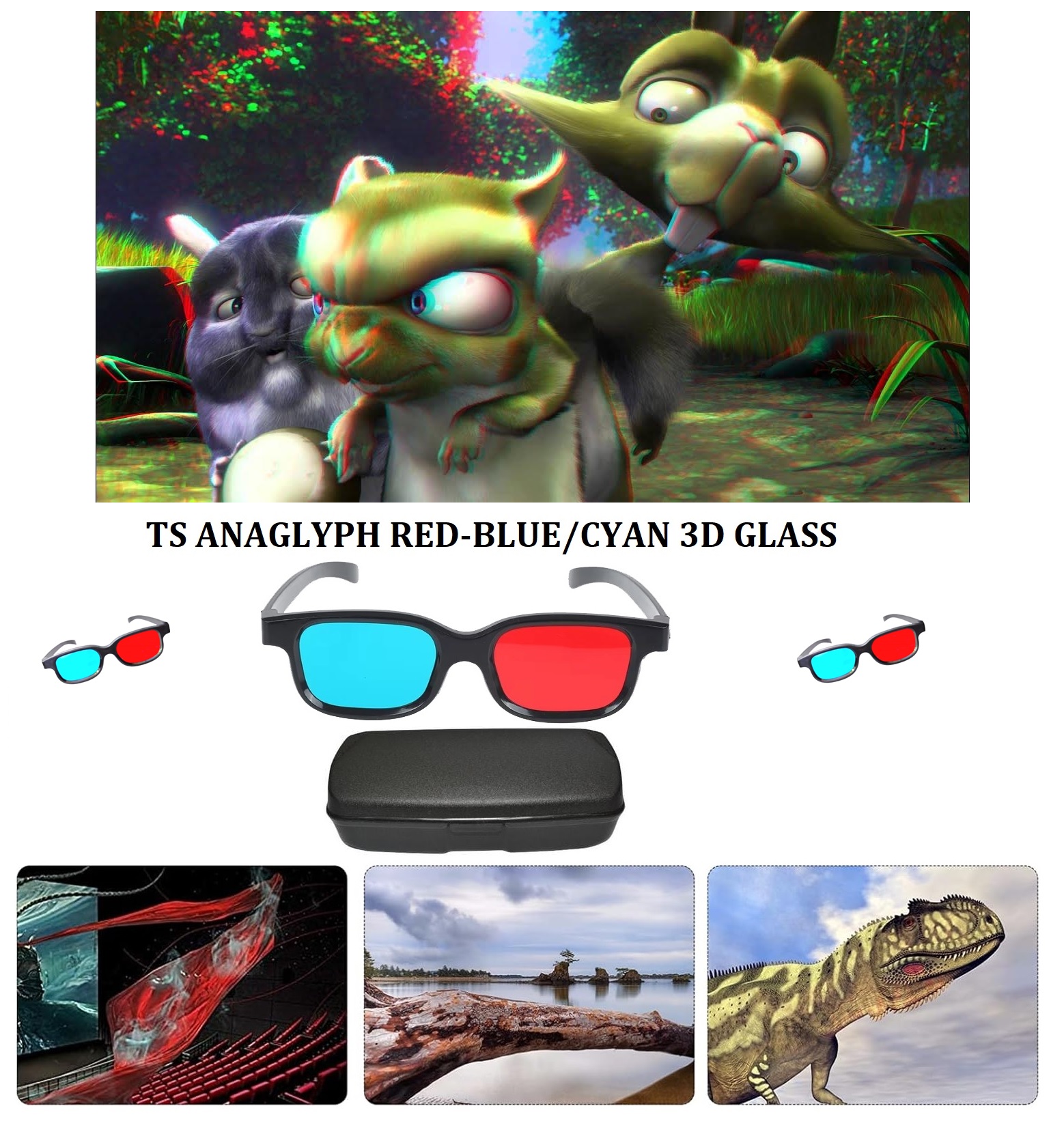 Red-blue 3d Glasses