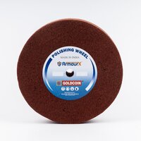 Polishing wheel for metal