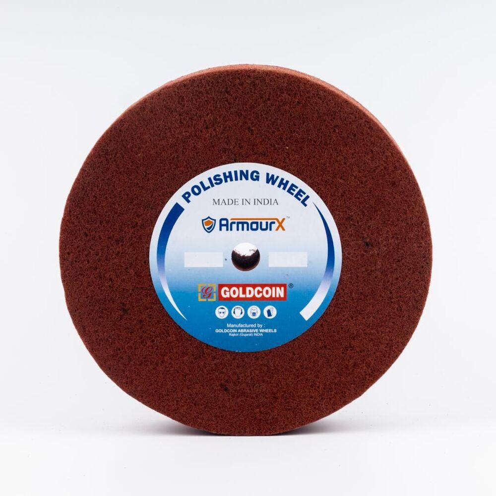 Non woven polishing wheel