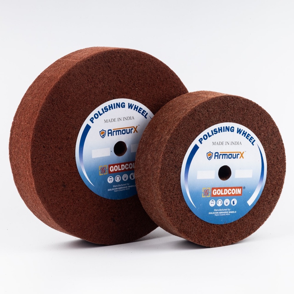 Polishing Wheels For Metalworking - Color: Brown