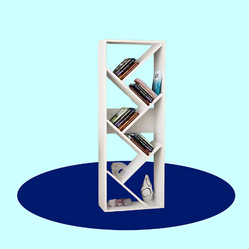 Steel Display Rack For Promotion - Color: White