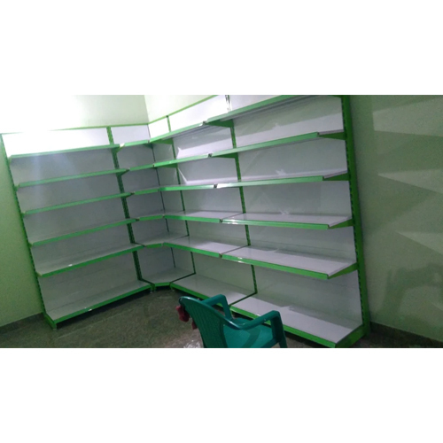 7 Shelves Supermarket Display Rack - Feature: Corrosion Resistant