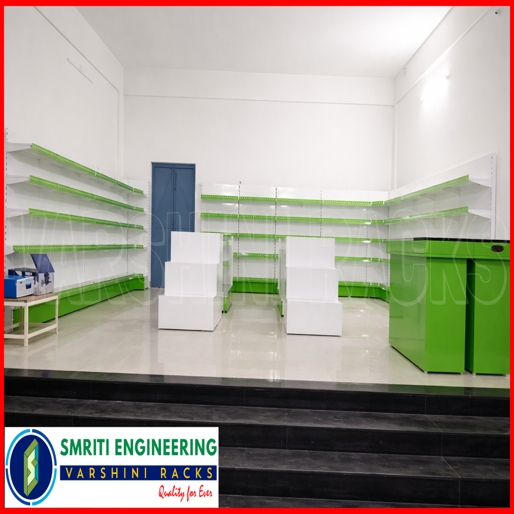 Grocery Store Rack - Capacity: 150 Kg
