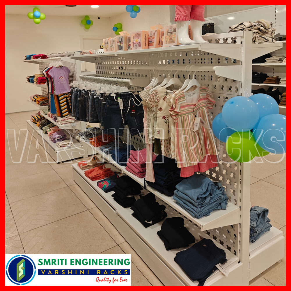 Racks For Kids Wear Shop Ariyalur - Feature: Corrosion Resistant