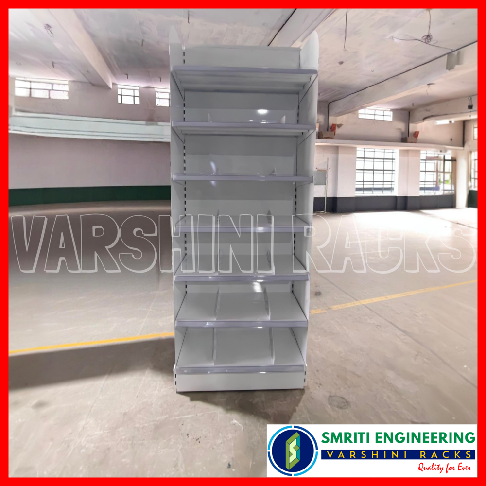 Double Sided Display Rack - Capacity: 100 Kg/hr
