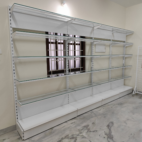 Glass Display Rack - Capacity: 60-150 Kg