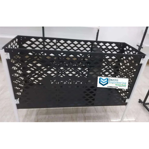 Black Storage Bin - Capacity: 100 Kg