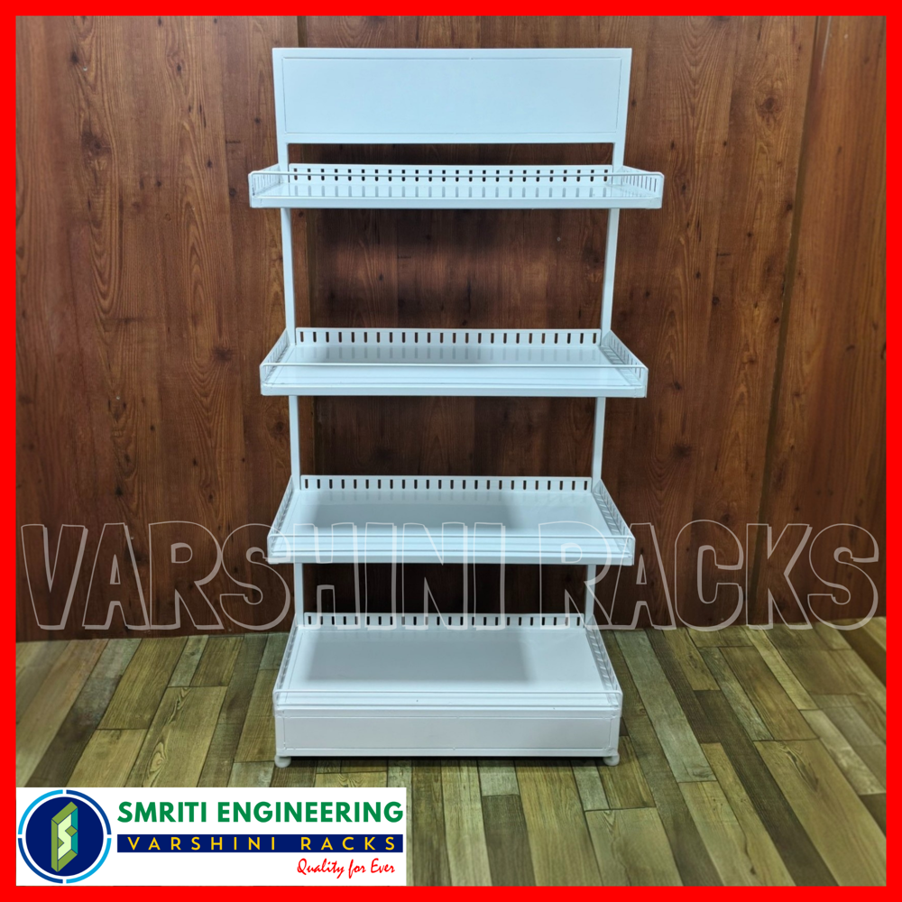Cosmetic Product Display Rack - Color: Black