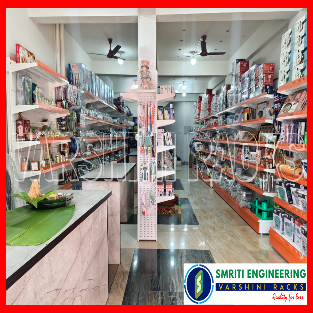 Metal Mart Display Racks Coimbatore - Capacity: 50-15 Kg