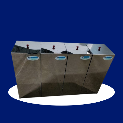 Super Market Grains Display Bin With Lid - Capacity: 50 Kg