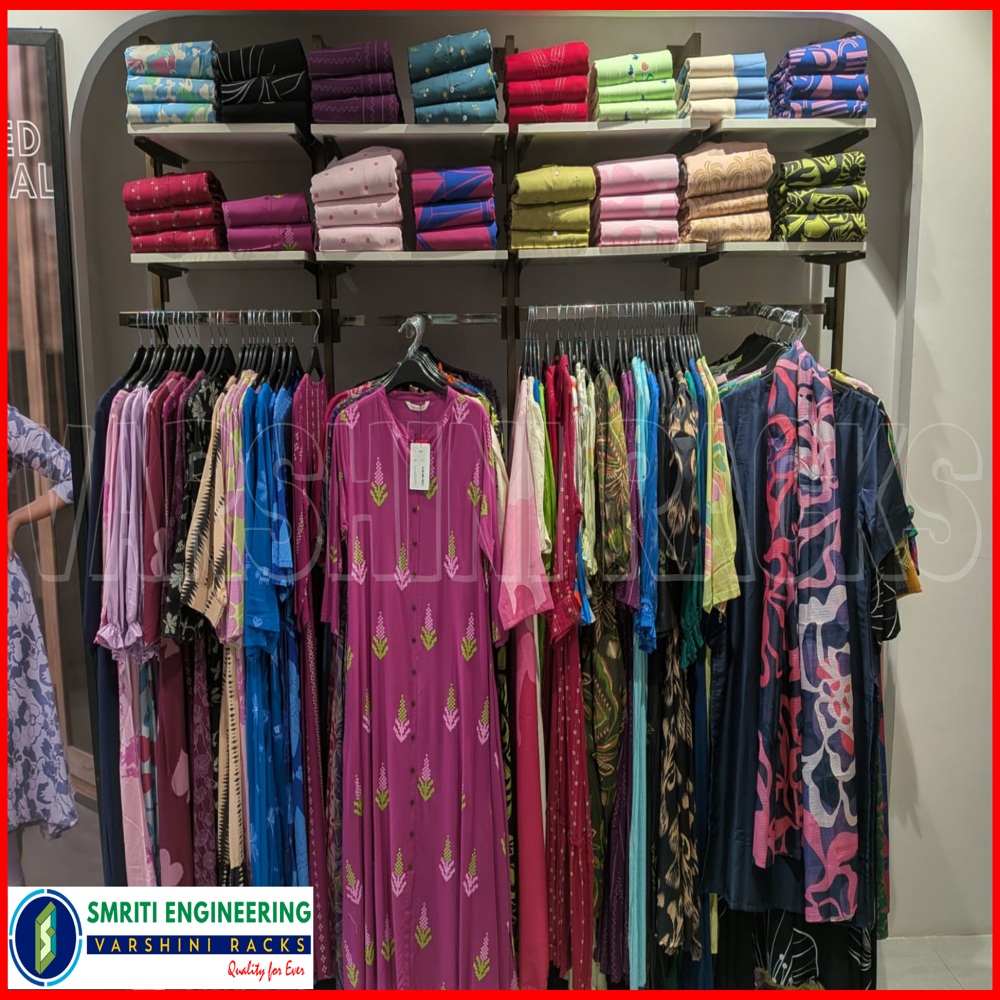 Textile Display Rack for Garments