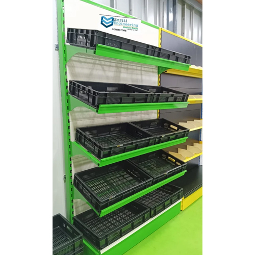 Ms Vegetable Racks - Capacity: 50-100 Kg