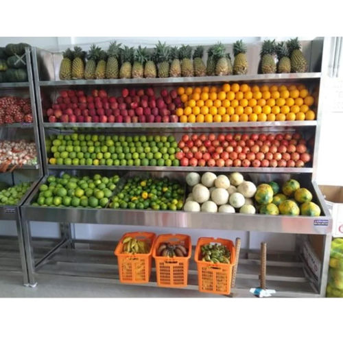 Stainless Steel Fruits And Vegetables Rack - Feature: Corrosion Resistant