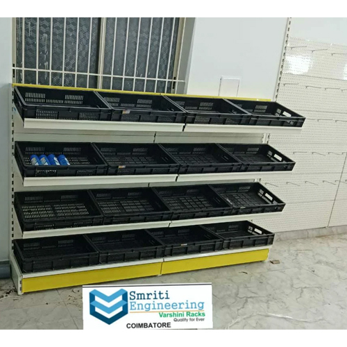 Ms Vegetable Rack - Capacity: 50-100 Kg