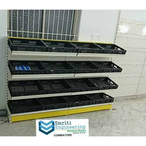 4 Feet Vegetable Rack - Capacity: 50-100 Kg