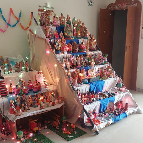 7 Step Golu Stand 