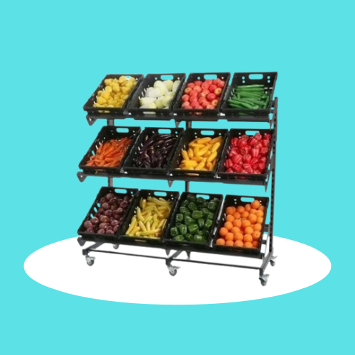 Fruits And Vegetable Display Rack