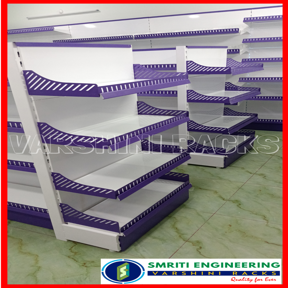 Supermarket Racks Tirunelveli - Color: Black