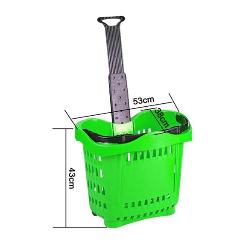 Plastic Shopping Trolley