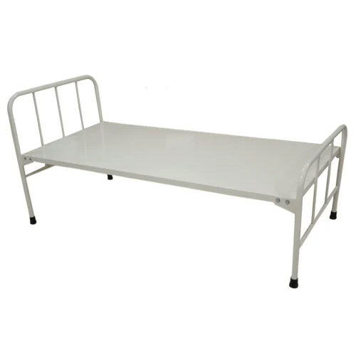 Hospital Plain Cot Bed - Color: White