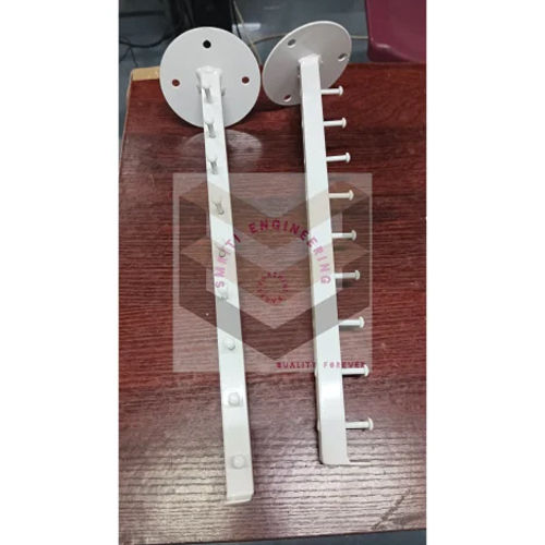 Ms Cloth Display Hanger - Color: White