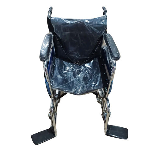 Manual Folding Wheelchair - Frame Finish: Powder Coated