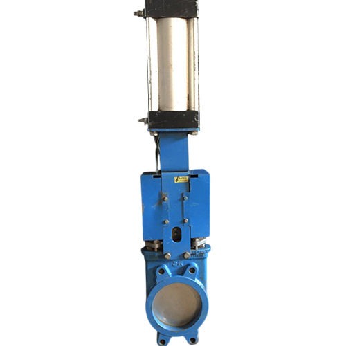 Pneumatic Operated Plate Valve - Color: As Per Requirement