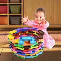 Kids 120 Domino Blocks Dominoess