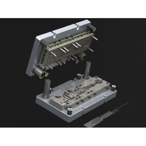 Progressive Press Tools - Steel Material, Standard Size , Silver Finish | Enhanced Efficiency, Precision Metal Forming, Automated Progressive Stamping