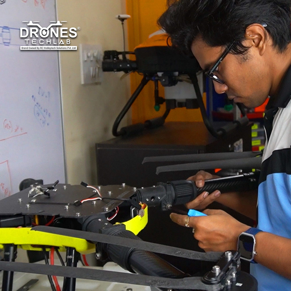 Agriculture Drone Servicing - Metal, Black | Comprehensive Diagnostics, Extended Battery Life, Expert Technicians, Proactive Problem Solving, Firmware Updates, Accurate Calibration, Budget-Friendly Maintenance