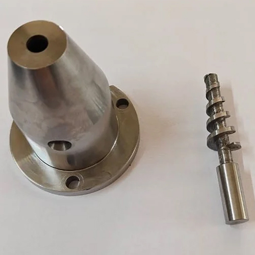 Cnc Precision Turned Components - Color: Silver