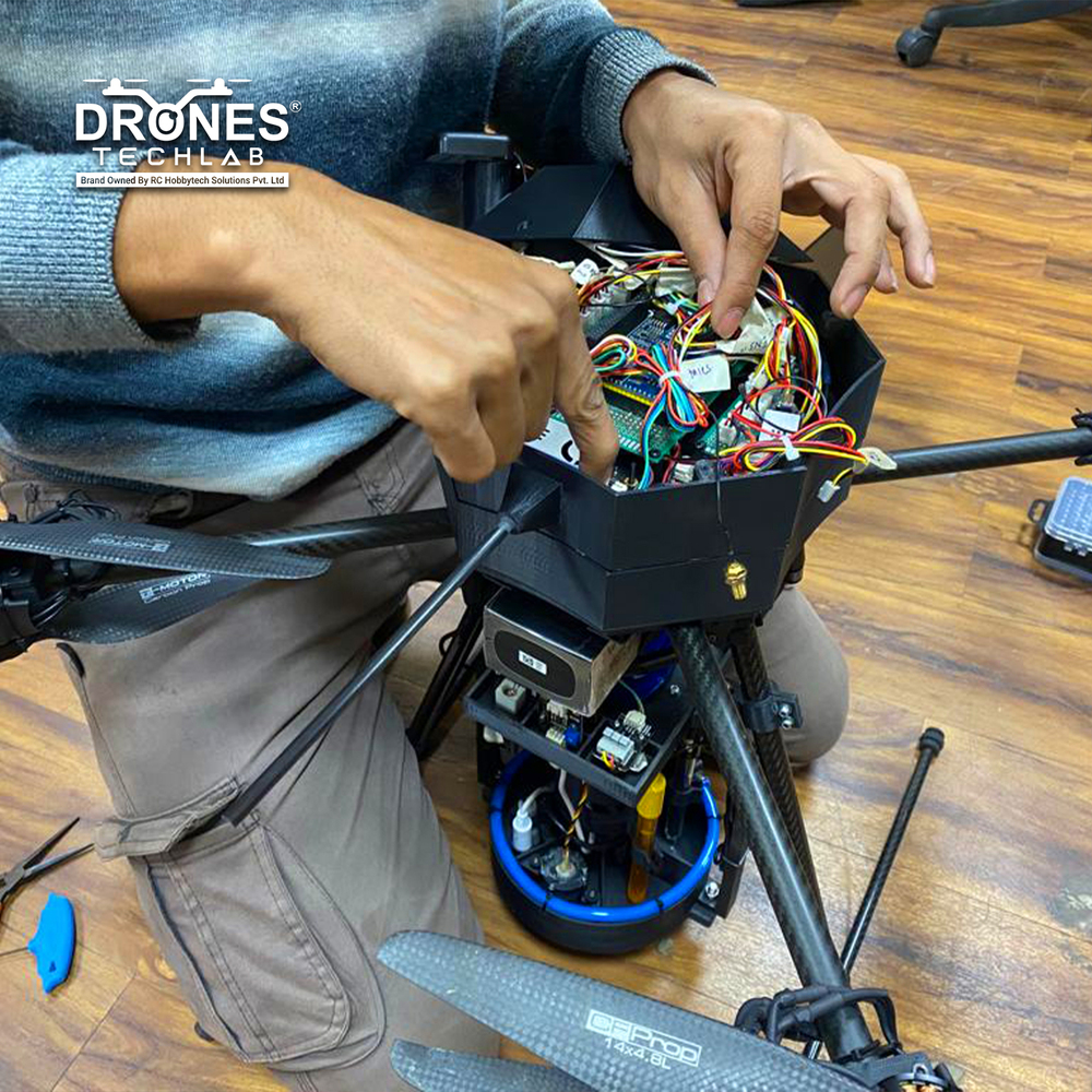 Drone Repair Services - Metal, Black | Certified Technicians, Quick Turnaround, Genuine Parts, Firmware Updates, Comprehensive Damage Solutions