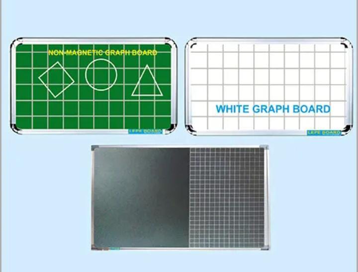 Graph Magnetic Board - Color: White